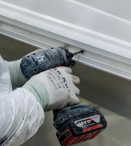 Bino-X: install rub rail - how to Bino-X: install rub rail - how to