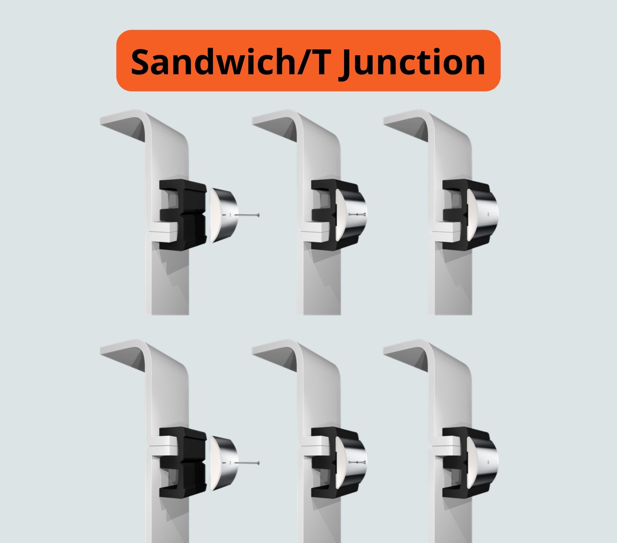 Qbe Steel Sandwich/T junction Qbe Steel Sandwich/T junction